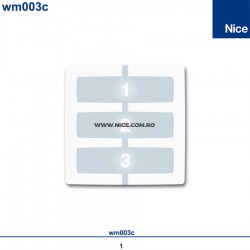 Modul cu 3 canale Nice Wm003c